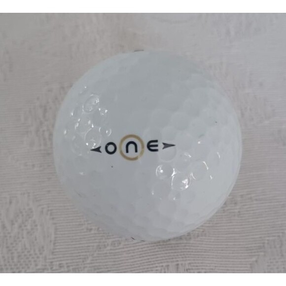 NIKE ONE GOLD "ONE TW" ON BALL 3 PACK #2 GOLF BALLS NIP X 2 - Picture 6 of 6
